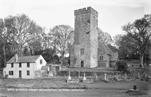 Graveyard Prints: St. Issal's Church in Saundersfoot