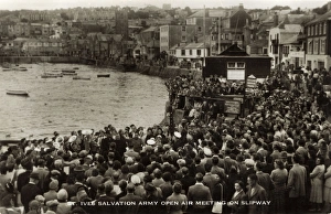 Gospel Gallery: St. Ives, Cornwall - A Salvation Army open air meeting