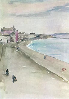 Abbott Gallery: St Ives - watercolour study by James Abbott McNeill Whistler