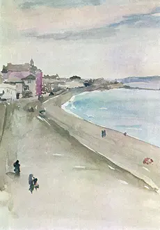 Whistler Prints: St Ives - watercolour study by James Abbott McNeill Whistler