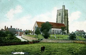Maidstone Prints: St James Church, Egerton, Kent