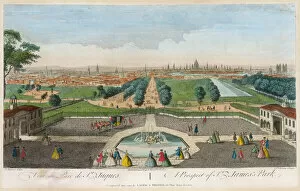Trafalgar Collection: St James Park 1794