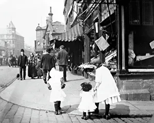 St. James Street, Burnley, early 1900s