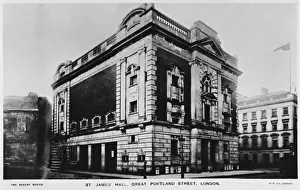 St Jamess Hall, Great Portland Street, London