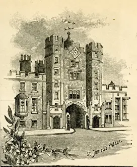 Monthly Prints: St. Jamess Palace, London