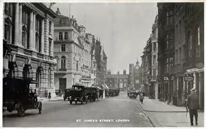 Images Dated 12th February 2021: St. Jamess Street, London