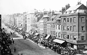Jamess Prints: St. James's Street, London, on Drawing Room Day