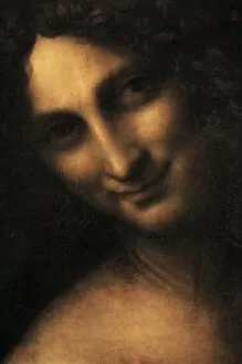 Images Dated 20th February 2008: St. John the Baptist by Leonardo da Vinci (1452-1519). 1513-1