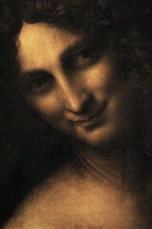 St. John the Baptist by Leonardo da Vinci (1452-1519).1513-1 St. John the Baptist by Leonardo da Vinci (1452-1519).1513-1