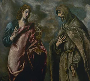 Chalice Prints: St John the Evangelist and St Francis of Assisi