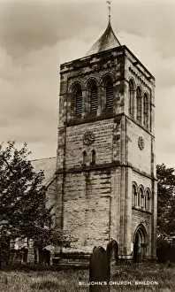 Auckland Prints: St Johns Church, Shildon, County Durham