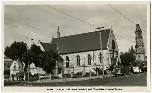 St. Johns Church and Town Hall, Fremantle, WA, Australia