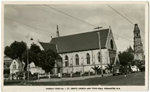 Images Dated 21st July 2016: St. Johns Church and Town Hall, Fremantle, WA, Australia