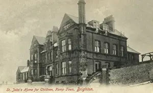 Crippled Prints: St Johns Home, Kemp Town, Brighton