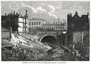 Images Dated 27th June 2019: St Johns Wood and Metropolitan railways 1868