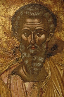 Images Dated 8th June 2007: St. Kerkyra. Byzantine fresco. 17th century. Old Fortress Mu