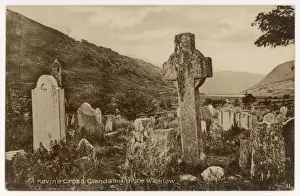 Glendalough Prints: St. Kevins Cross
