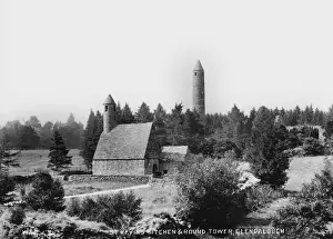 Incorporated Prints: St Kevins Kitchen and Round Tower