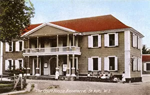 Courts Collection: St. Kitts, West Indies - Basseterre - The Courthouse