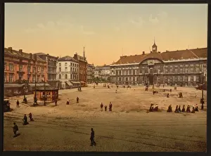 Liege Prints: St. Lambert Place, Liege, Belgium St. Lambert Place, Liege