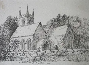 Swithland Prints: St Leonards Church, Swithland, Leicestershire