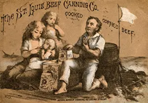 Praying Prints: The St. Louis Beef Canning Co. - Cooked Corn Beef