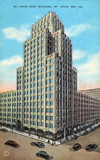 Boulevard Collection: The St. Louis Mart Building, St. Louis, Mo. USA