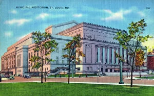 Municipal Collection: St Louis, Missouri, USA, Municipal Auditorium Stifel Theatre