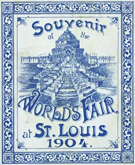 Cascade Prints: St. Louis World Fair, Missouri, USA - Souvenir Booklet Cover