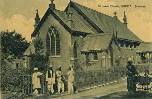 Pram Prints: St Lukes Church - Quetta, Balochistan province of Pakistan
