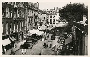 Chateaubriand Prints: St Malo, Brittany, France - Place Chateaubriand