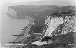 Piers Prints: St. Margaret's Bay from the Cliffs