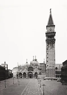 Marco Prints: St Marks Square, Venice, Italy, Piazza San Marco, Italy