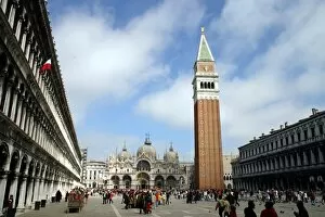 Images Dated 19th August 2011: St. Marks Square, Venice, Italy