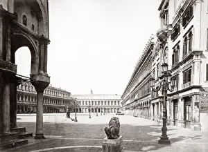 St Marks Square, Venice, Italy, c. 1880 s