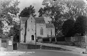 Signpost Prints: St. Martin's Church in Wareham