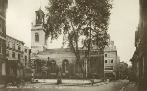 St Mary Aldermanbury Church, London