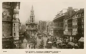 St Mary-le-Strand Church on The Strand, London