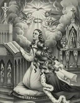 Magdalen Prints: St. Mary Magdalen in prayer
