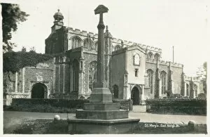 Images Dated 3rd July 2020: St. Mary the Virgin Church, East Bergholt, Suffolk. Date: circa 1930s