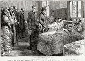 Images Dated 26th June 2012: St Marylebone Workhouse Infirmary - A Royal Visit