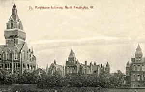 Rackham Prints: St Marylebone Workhouse Infirmary, West London