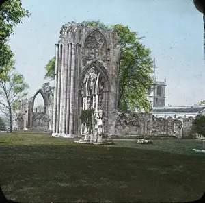 Abbeys Prints: St Marys Abbey, York, England