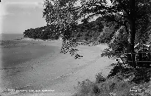 Marys Prints: St. Mary's Well Bay, Lavernock