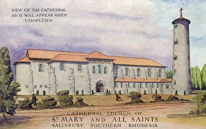 Images Dated 29th September 2016: St Marys Cathedral, Salisbury, Rhodesia (Zimbabwe)
