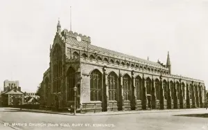 Edmunds Prints: St Marys Church, Bury St Edmunds, Suffolk