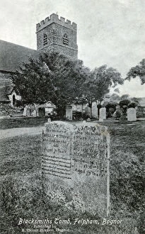 Tombstone Collection: St Marys Church, Felpham, near Bognor Regis, West Sussex