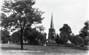 Gravestones Prints: St. Mary's Church, Harrow on the Hill