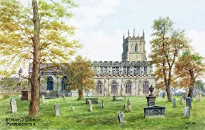 Churchyard Prints: St Mary's Church, Kidderminster, Worcestershire