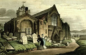 1810s Collection: St Mary's Church, Scarborough, North Yorkshire